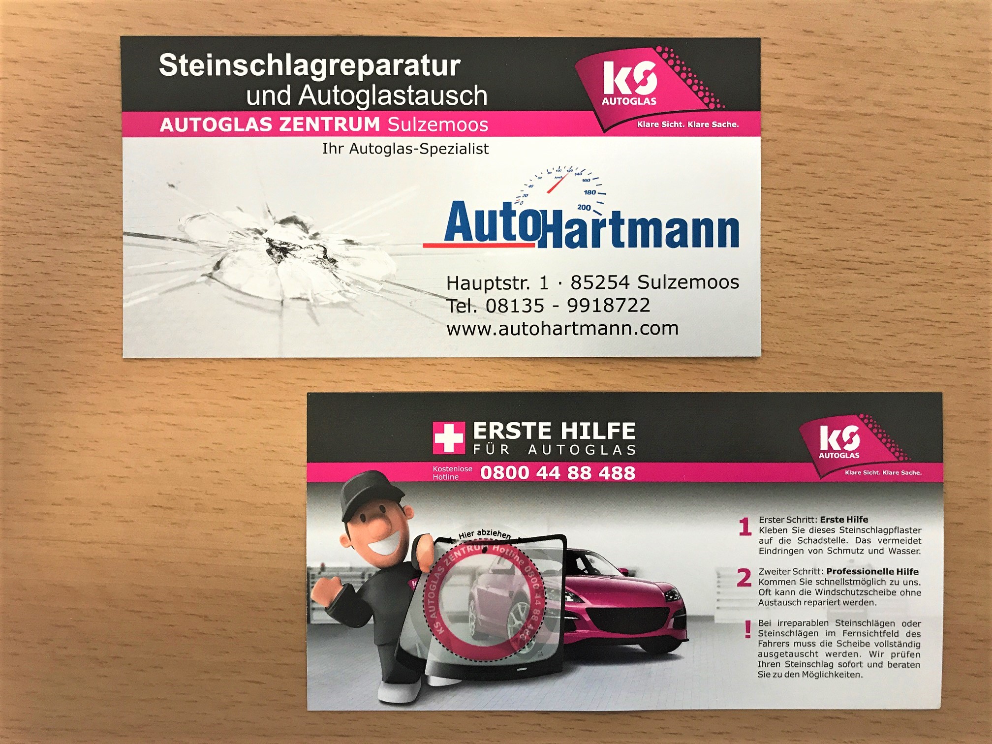 Auto Hartmann Steinschlag Sulzemoos